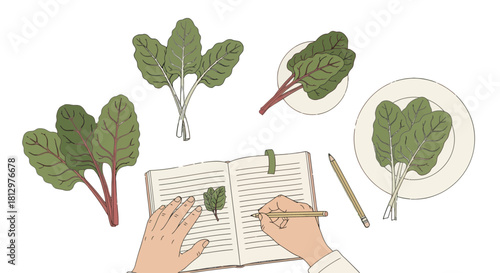 Documenting Nature's Bounty: An Artistic Rendering of Botanical Studies