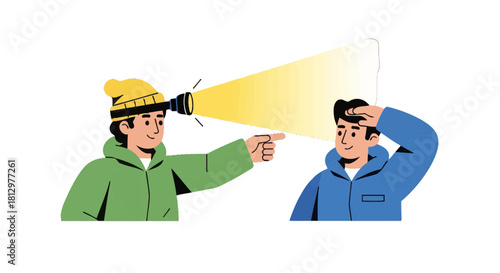 Enlightening Vision: A Beacon Illuminating Solutions And Guiding Another Person