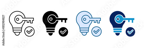 Problem Solving Icon Set Multiple Style Collection