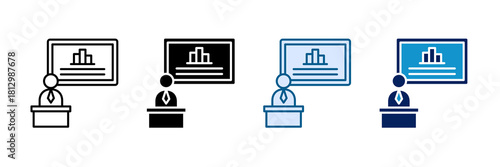 Explaining Icon Set Multiple Style Collection