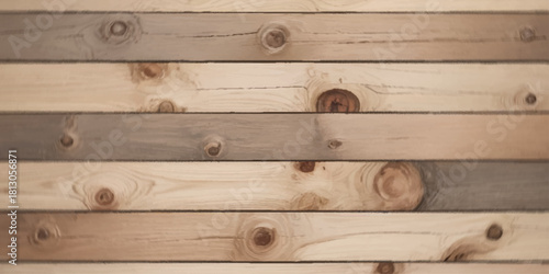 Rustic Wood Planks Background With Warm Natural Tones For Texture, Interiors, And Decor organic ambiance.
