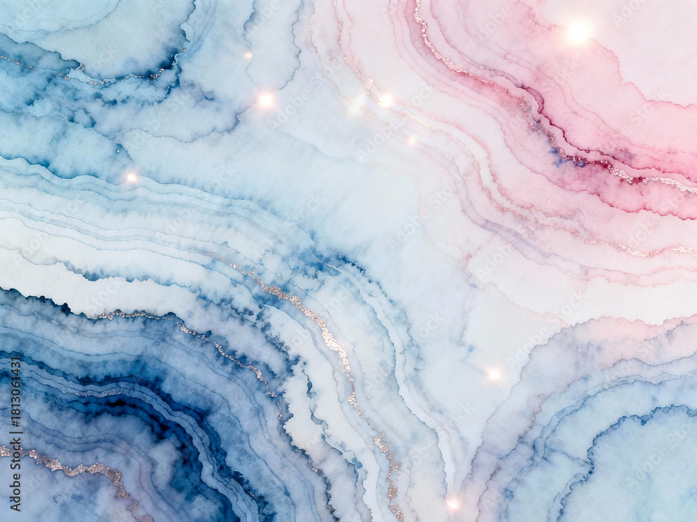 Fototapeta premium blue pink marble background 9