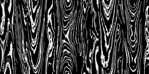 Abstract Grunge Black Wood Texture: A Distressed Vector Overlay Illustration for Rustic and Vintage Graphic Design.
