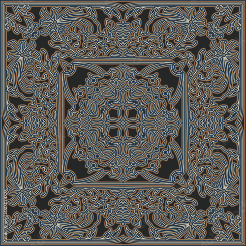HARVEST TILE PATTERN 11 flat