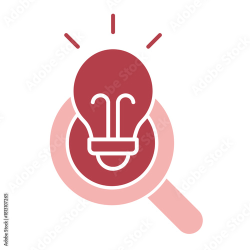 Insights red Icon
