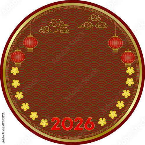 New Year Festival, Greeting Card, Bless, 
Happiness, Celebrate, Send Happiness