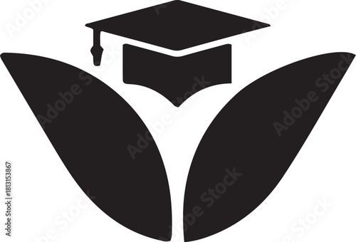 Education growth icon
