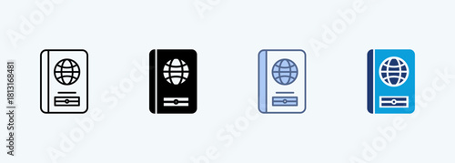 Pasport Multiple Style Icon Collection