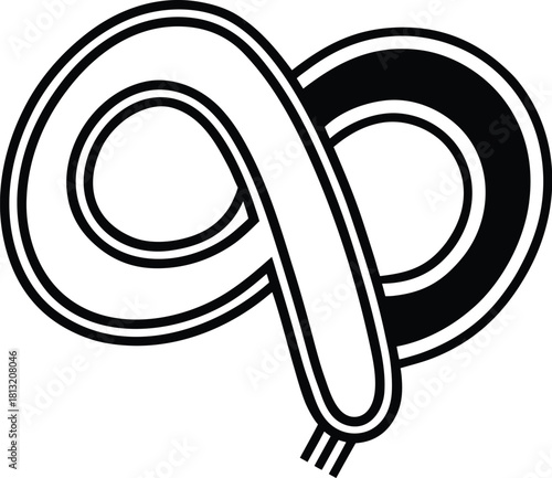 vector illustration of a symbol of a symbol