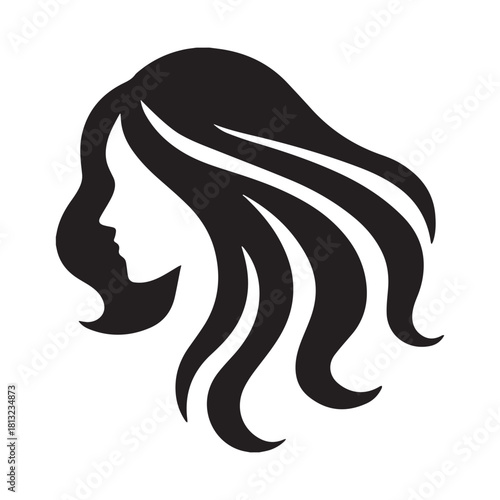 hair salon logo icon