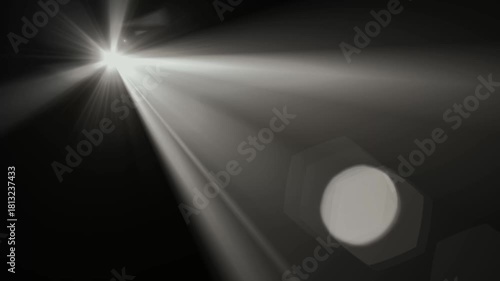 optical lens and fire effects	