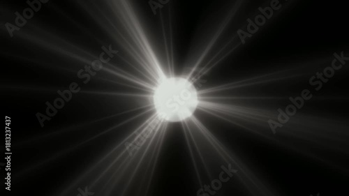 optical lens and fire effects	