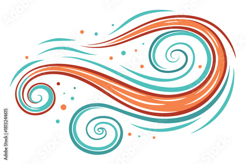 funky crayon doodle geometric shapes pattern icons