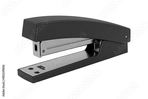 Black Office Stapler with Metal Mechanism