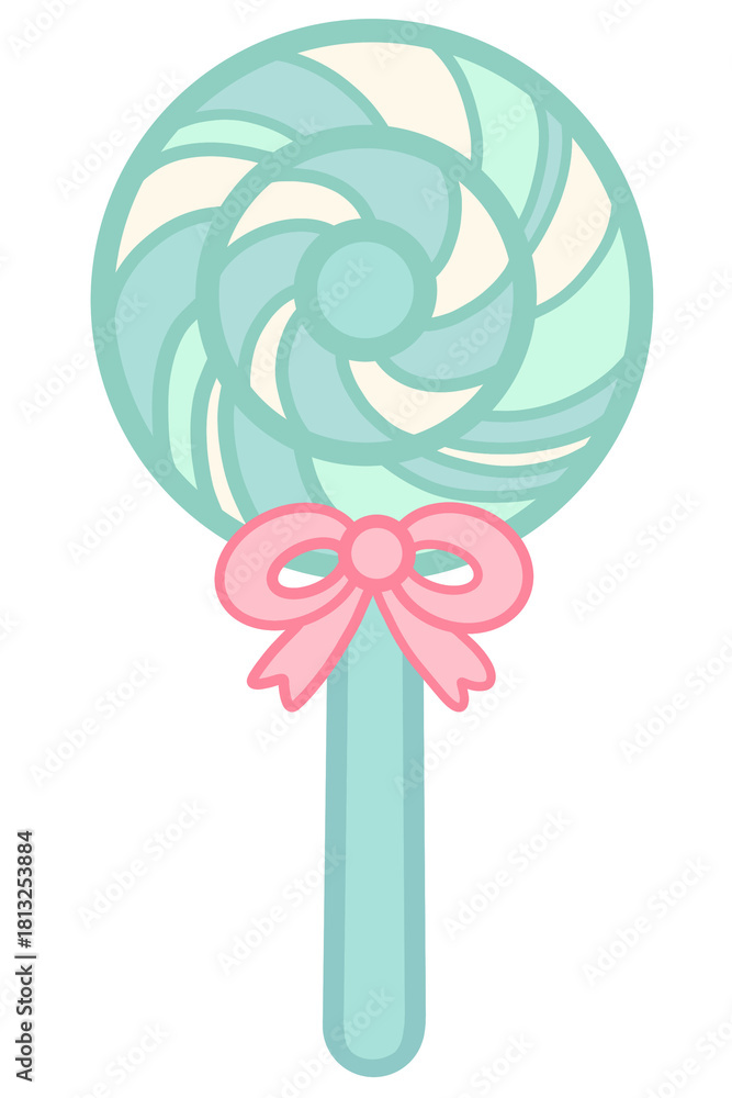 Obraz premium Christmas Lollipop