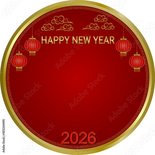 New Year Festival, Greeting Card, Bless, Happiness, Celebrate, Send Happiness