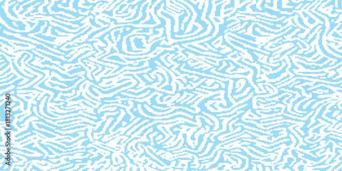 Abstract Water Surface Depiction with Soft Blue Waves Creating a Gentle and Calming Visual Rhythm of Light and Flow Perfect for Peaceful and Minimalist Backgrounds