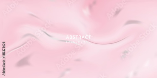 Abstract light pink sakura blossom color background. Vector simple and soft light horizontal backdrop. Blurred gentle gradient. Pastel pink smooth mesh y2k aesthetic. Minimal style.vector eps10