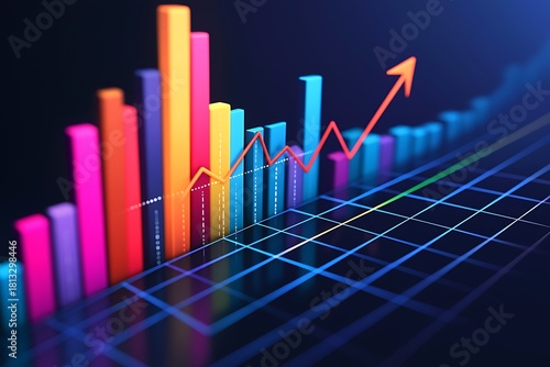 Trading statistics improving business performance metrics high resolution picture