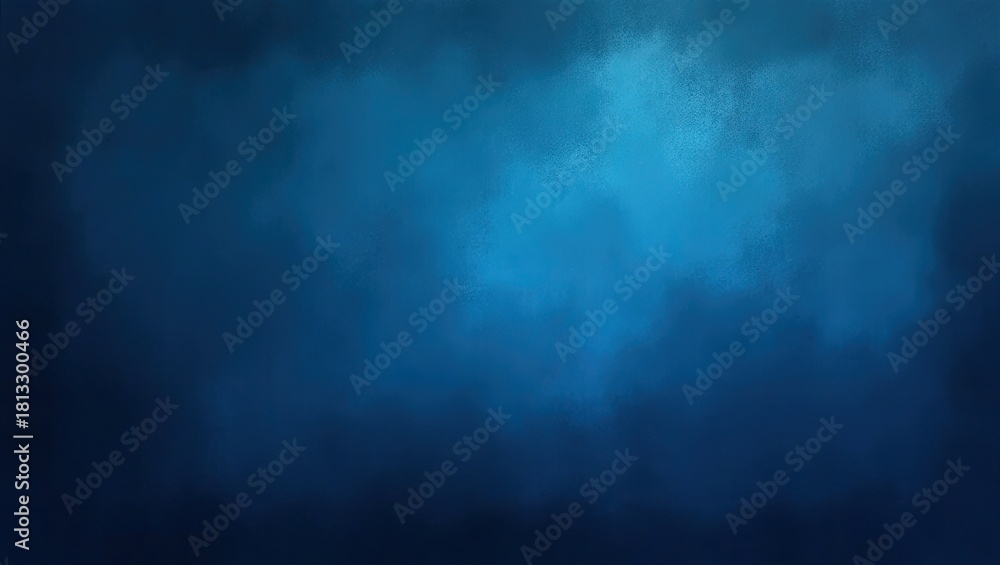 Fototapeta premium Luminous blue abstract background presents a gradient of watercolor-like shades, featuring soft, blurred textures and a dreamy, ethereal atmosphere with varying depths and tones, showcasing a blend...