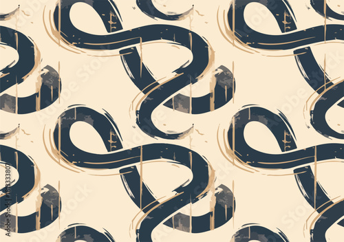 추상적인 붓 터치 패턴, 텍스처 배경, 빈티지 디자인 요소, 독특한 그래픽 리소스