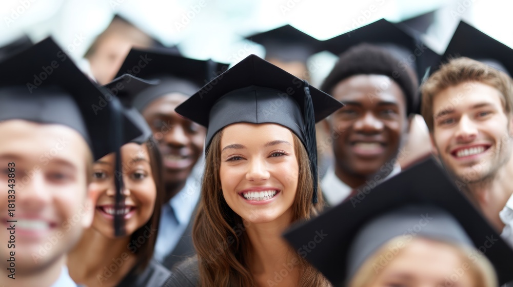 Obraz premium Graduation celebration