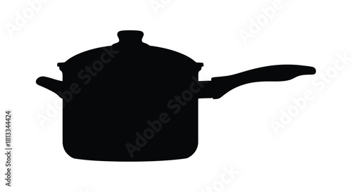 Abstract geometric pattern with vibrant color accents and a striking silhouette design