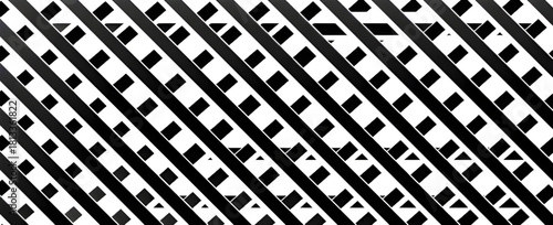 Abstract Diagonal Black Line Pattern Background, Diagonal Black Line Pattern, Abstract Geometric Lines Background. Black line