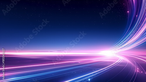 Wallpaper background illustration poster in light and shadow, abstract diamond wave polygon, Korean KPop style, pink and deep blue