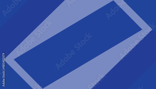 Blue road sign with a vintage grunge paper texture and seamless abstract white and blue stripe pattern backdrop