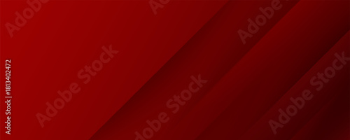 Red line with white architecture futuristic background minimal concept vector illustration subtle design.