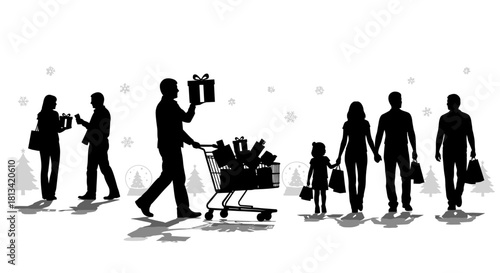 Abstract vector graphic with geometric shapes and lines in rgb color model design