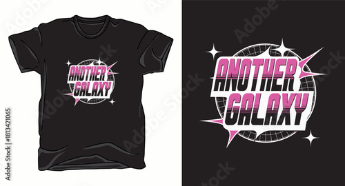 Another galaxy graphic vector art t-shirt design print