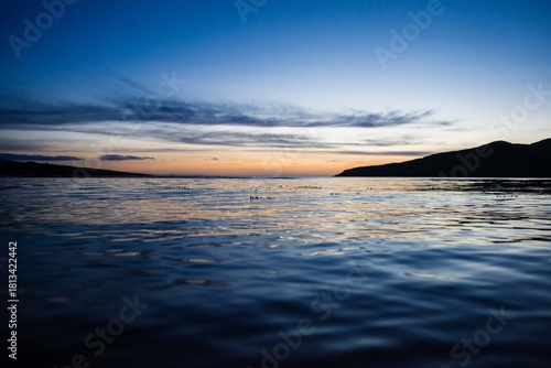 sunset over the sea Scotland scenery and landscapes