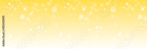 Soft Bubble Sparkle Background Vector   YELLOW