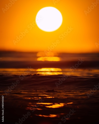 Sunrise on the beach