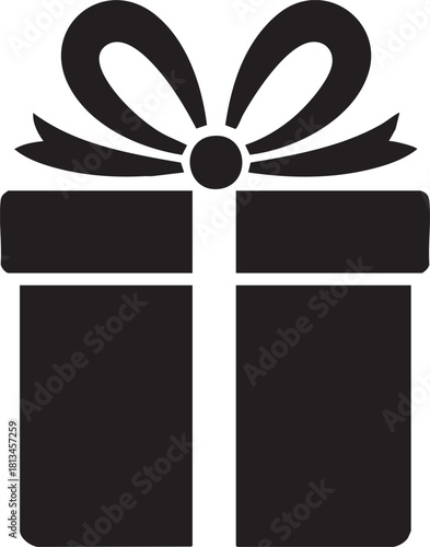 Gift box outline icon