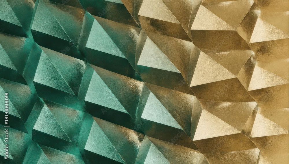Obraz premium Abstract Geometric Pattern with Gradient Lighting - Modern Design.