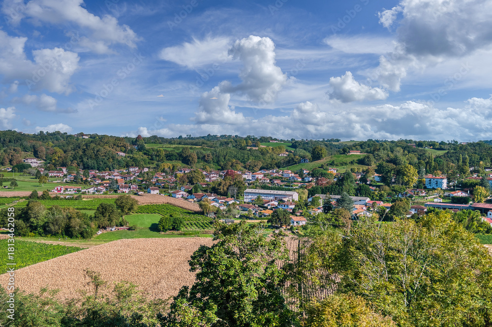Obraz premium Cambo-les-Bains is a French commune located in the Pyrénees-Atlantiques department, in the New Aquitaine region. France