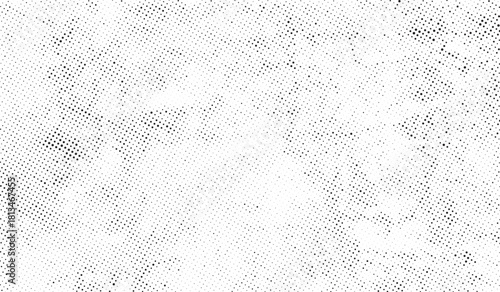Subtle halftone vector texture overlay. Monochrome abstract splattered background. Abstract grunge backdrop.