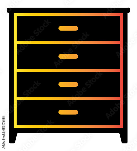 Drawer Cabinet Icon