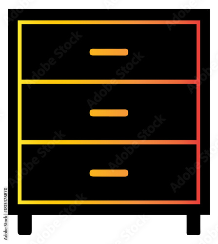Drawer Cabinet Icon