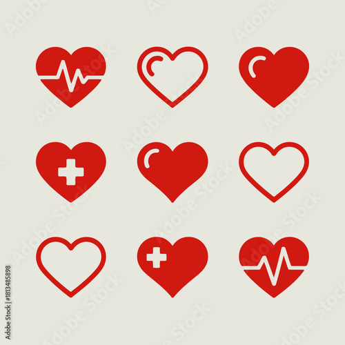 Stylized Barbell Weight Lifting Logo for Fitness or Gym Company in Black and Brown