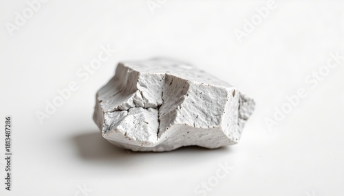 Wallpaper Mural A white piece of stone next to a larger gray one, both sitting against a plain background. Torontodigital.ca