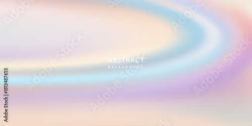 A wonderful pearlescent seamless pattern with delicate color transitions. Waves of pastel shades of pearl shell. Nacre bg. Vector illustration with gradient mesh.eps10