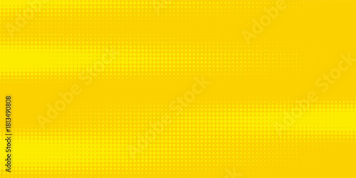 Dots halftone yellow orange color pattern gradient texture with technology digital background. Dots pop art comics with summer background. Eps10