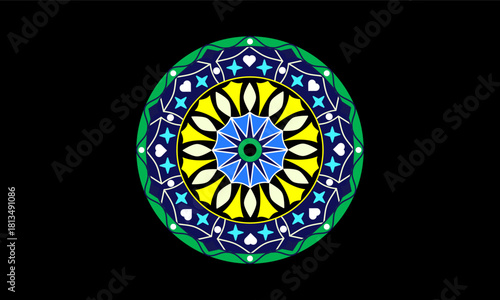 Unique Mandala Background Design