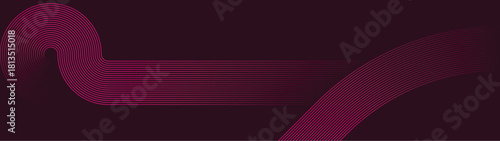 abstract pink purple lines digital geometric elements modern shiny vector background dark green stripes curve luxury for business EPS 10
