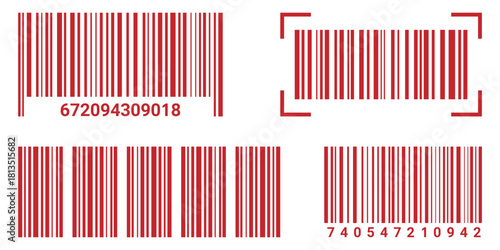 Barcode icon. Barcode vector icon. Simple fake bar code. Bar code for web design.  Vector illustration isolated on white background. eps 10
