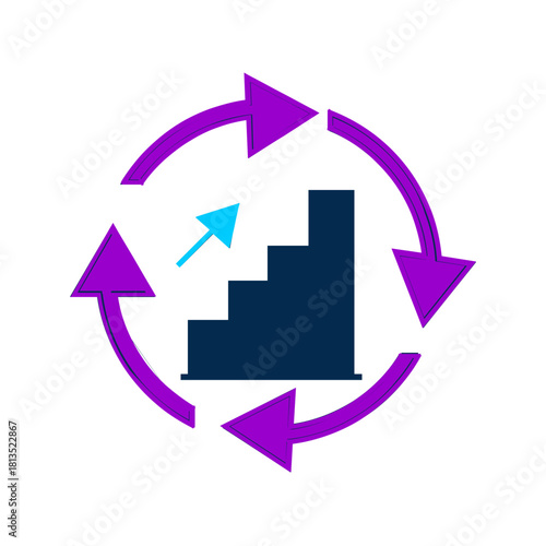 Continuous Improvement free icon